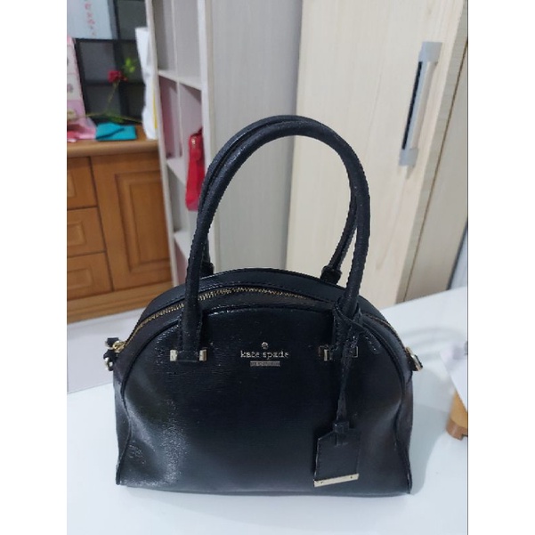 Preloved tas wanita / handle bag / tote bag / handbag / KS BAG / tas hitam / tas pesta