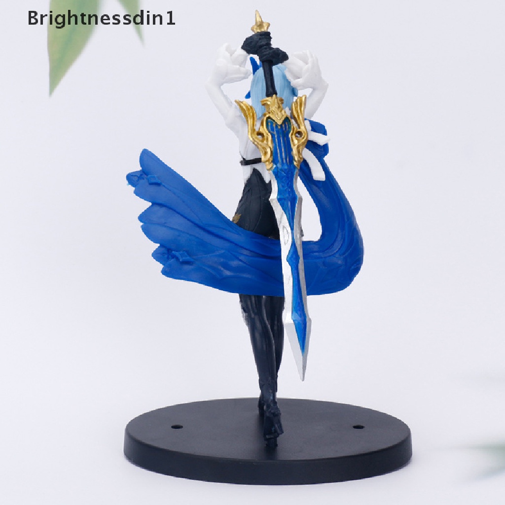 [Brightnessdin1] Anime Figure Genshin Impact Eula PVC Action Figure Koleksi Model Boneka Hadiah Butik