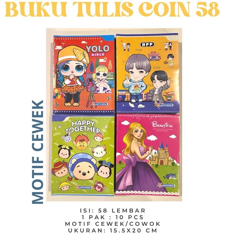

ヰ Buku Tulis Murah 58 Coin ↶