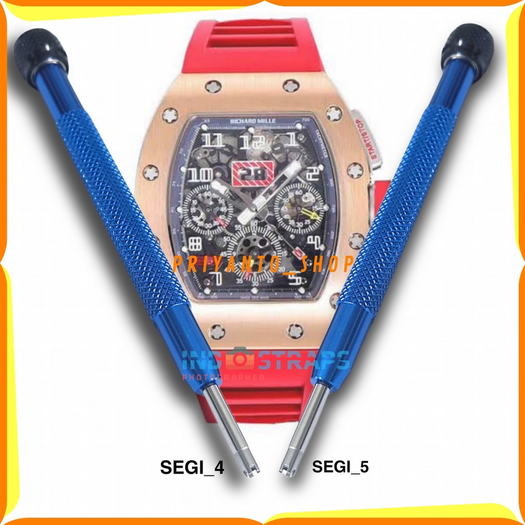 Obeng screwdriver RM Richard Mille Segi 5 Free Mata Segi 5 &amp; 4