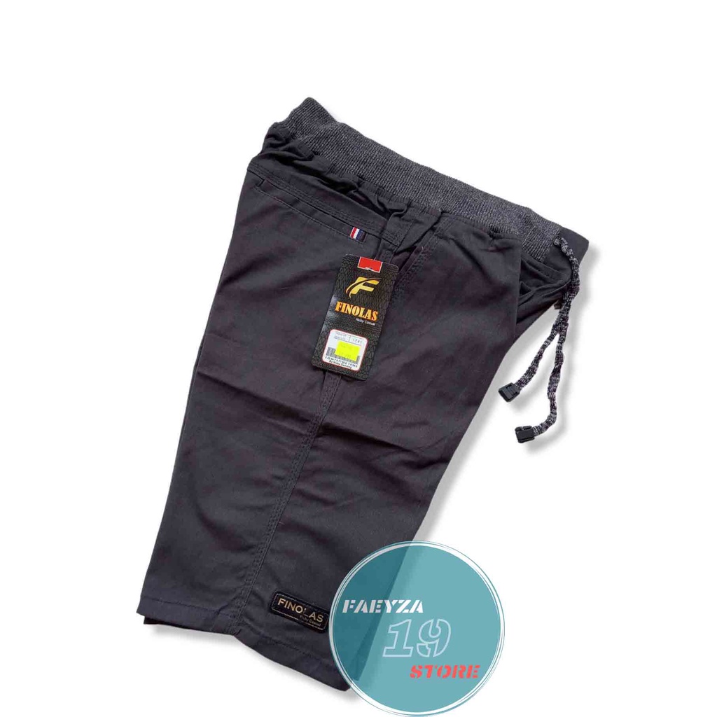 celana pendek pria / celana pendek chino pinggang karet pria / celana pendek kolor pria