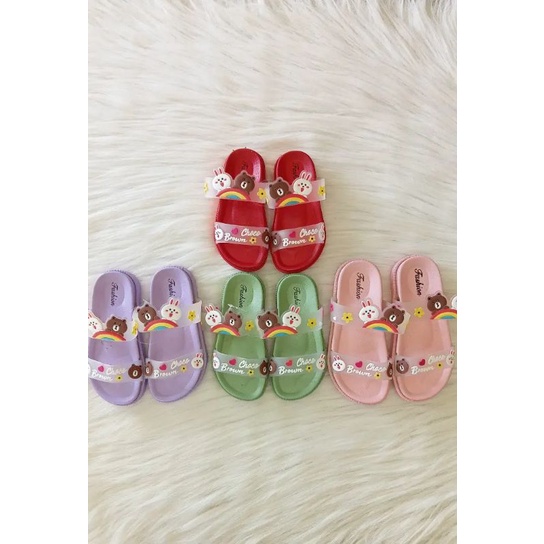 sandal bts / sandal anak / sandak jelly anak