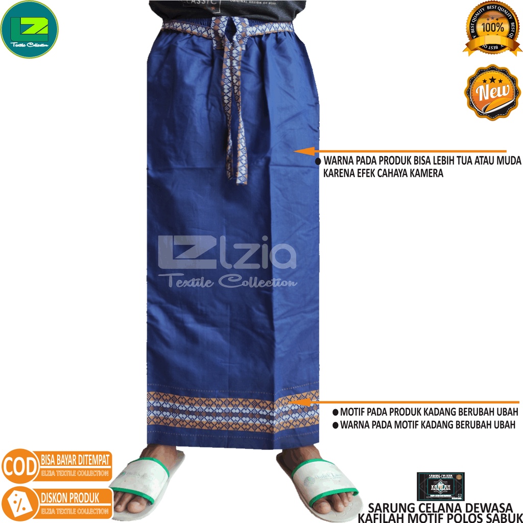 SARUNG CELANA DEWASA &amp; DEWASA JUMBO MOTIF POLOS SABUK