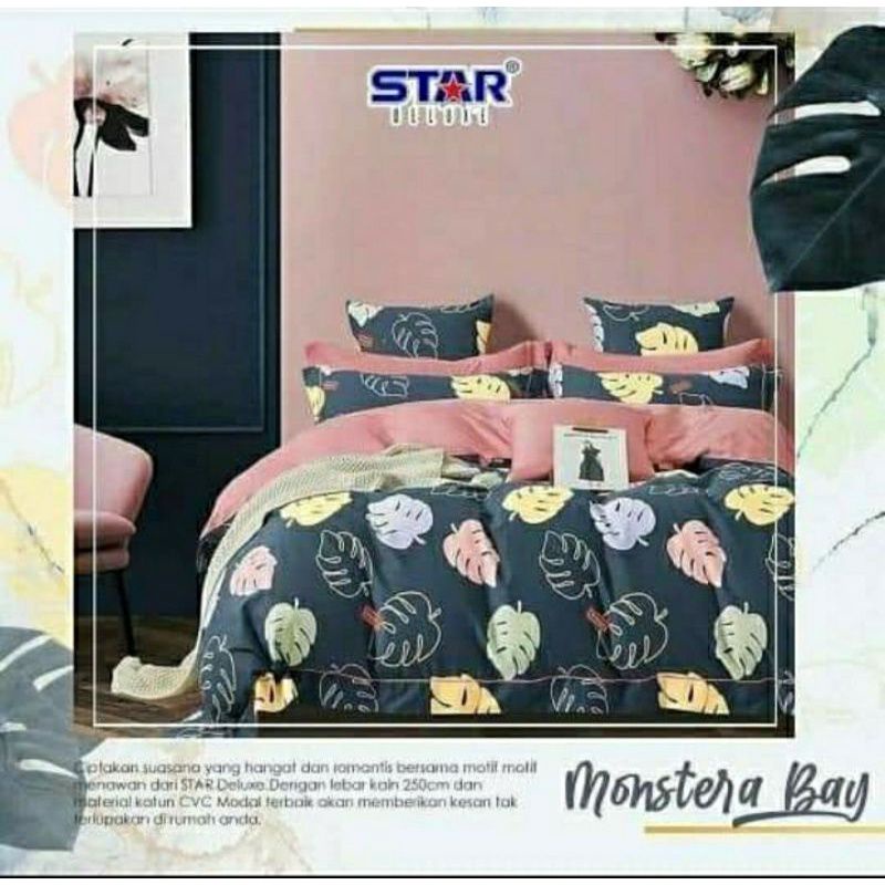 BAHAN KAIN SPREI METERAN MOTIF BUNGA FLORA SHABBY MUKENA DRESS DASTER L 240