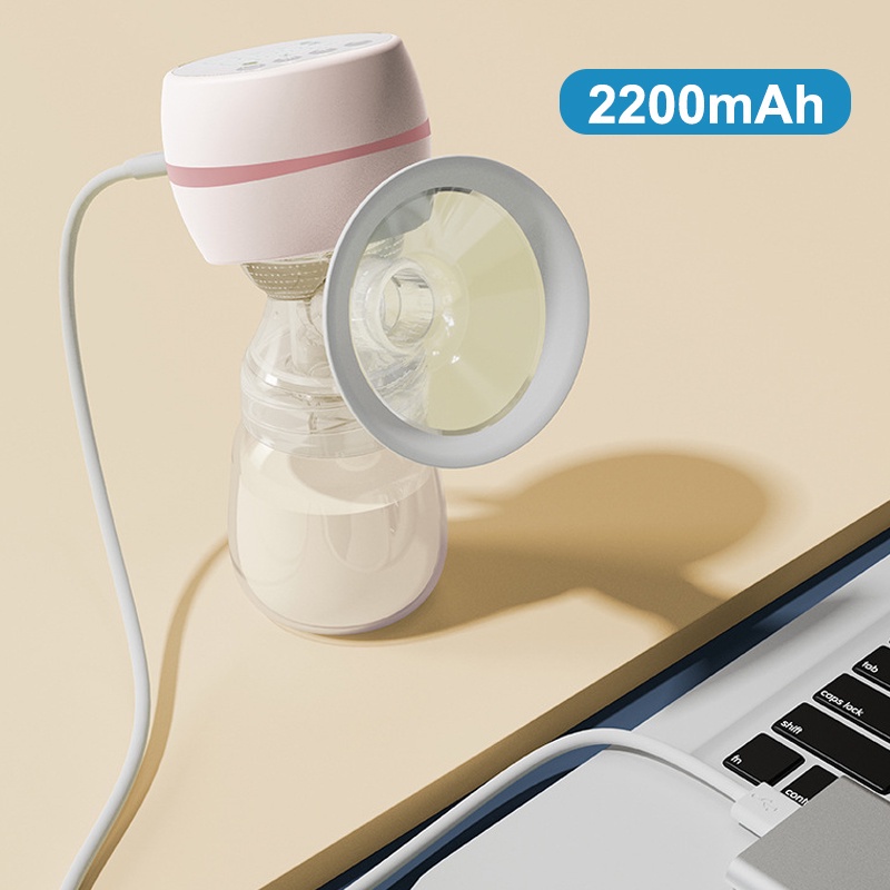 Rechargeable Pompa ASI Elektrik Wireless Portable Breast Pump 180ml Single Electric Breast Pump BPA Free 2200mah