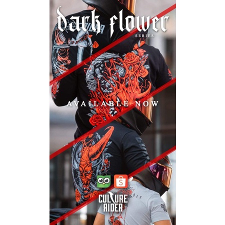 Hoodie Dark Flower original 100% Culture Rider  NEW | NOT PROSTREET | NOT SR PROJECT