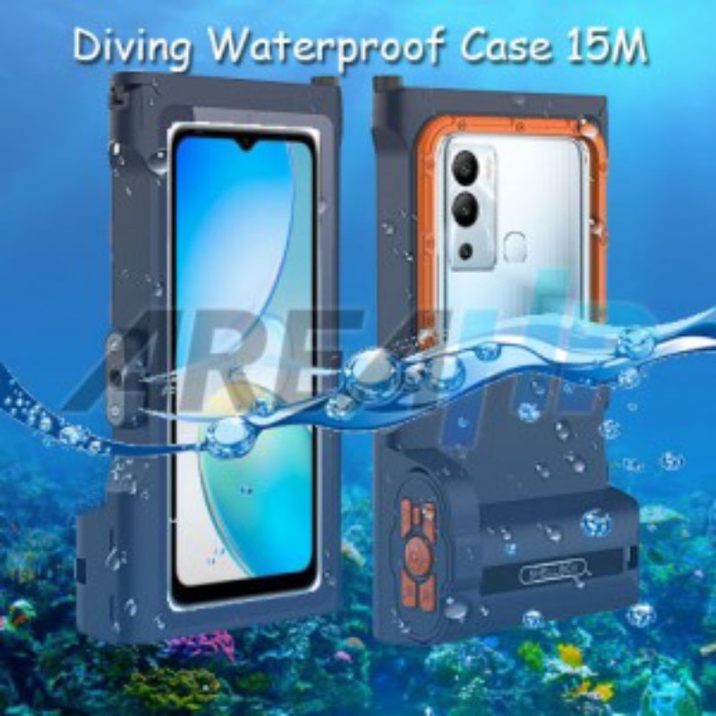 Shellbox Gen 3 Diving Waterproof Case Casing Cover 15M Infinix Hot 12i