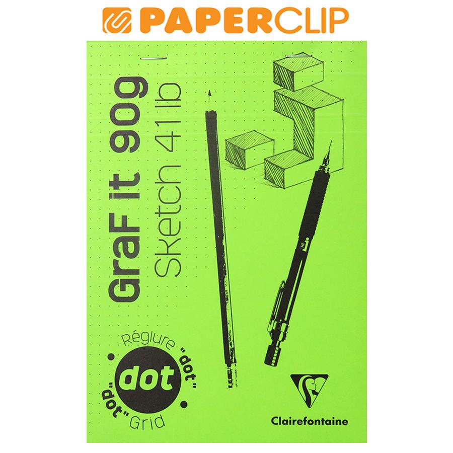 

SKETCHBOOK CLAIREFONTAINE GRAF IT DOT 96651C-GR A5 GREEN
