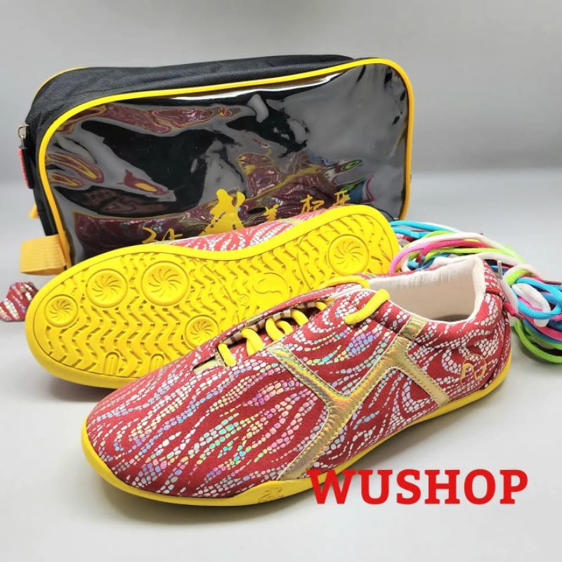Sepatu Wushu wu yeah premium kungfu pertandingan