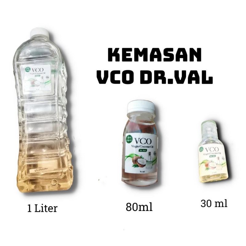 

Virgin Coconut oil VCO Dr val 1 liter