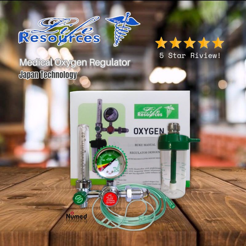 Regulator Oksigen Original Liferesources / Medical Oxygen Regulator Life Resources