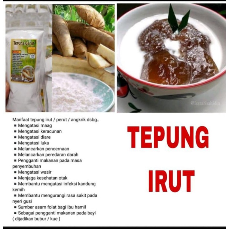 

Tepung irut tepung garut untuk maag