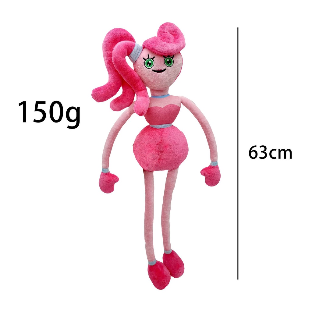 63cm New Big Spider Huggy Wuggy Mommy Long Legs Plush Toy Poppy Playtime Game Character Plush Doll Scary Toy Kids Gifts
