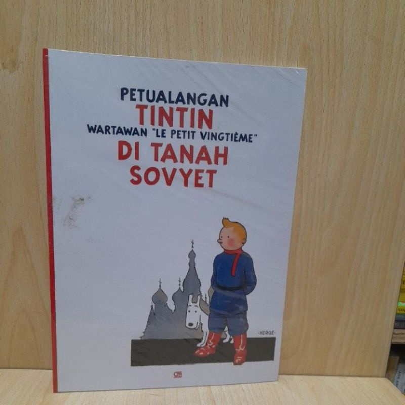 Komik PETUALANGAN TINTIN DI TANAH SOVYET.