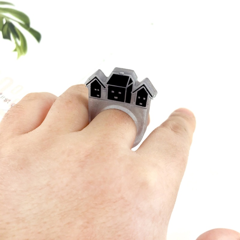 Siy Cincin Cetakan Silikon Untuk Resin Perhiasan Casting Silicone Moulds Making DIY Rings