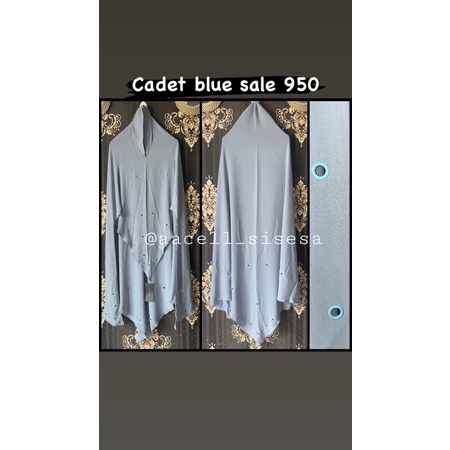 khimar sisesa powder blue