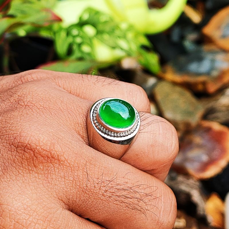 NATURAL JADEITE JADE GIOK BURMA ASLI KODE 02291