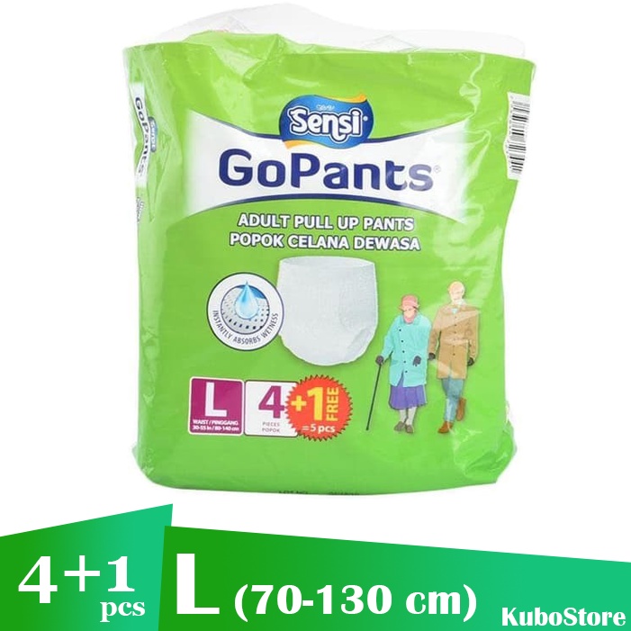 Sensi GoPants MINI Diaper Popok Dewasa Model Celana Adult Go Pants S, M, L, XL