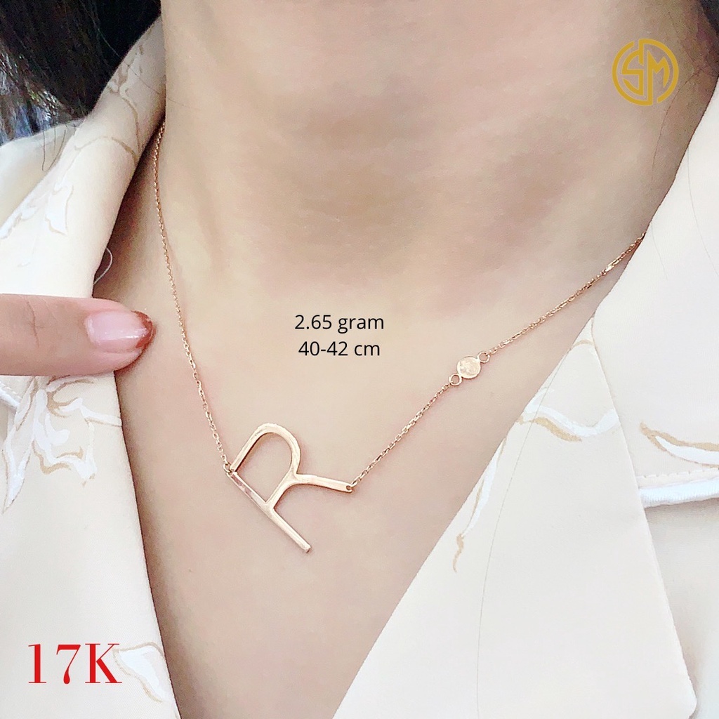 KALUNG ALPHABET &quot;R&quot; 17K DEWASA -SUMBER MAS