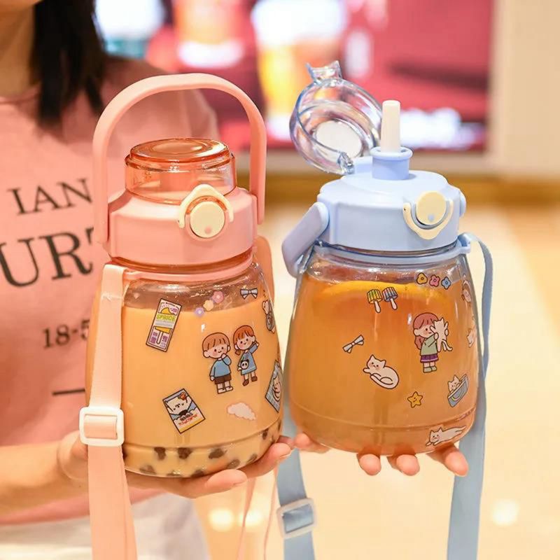 Botol Minum Anak Sekolah Karakter Tempat Minum Lucu 1.3Liter