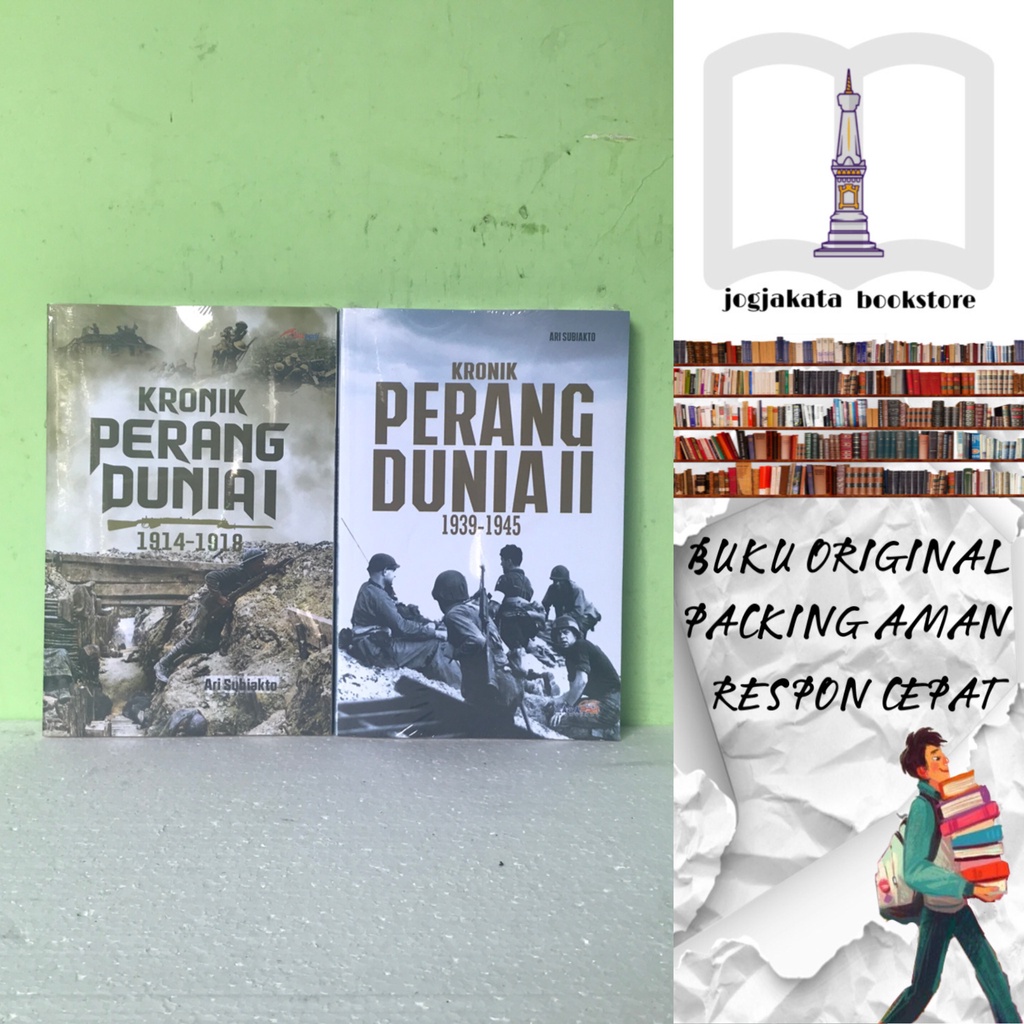 Jual Paket Buku Kronik Perang Dunia I 1914-1918 & Kronik Perang Dunia ...