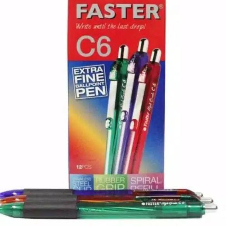 

~~► PULPEN FASTER C6 ASLI 1 Lusin