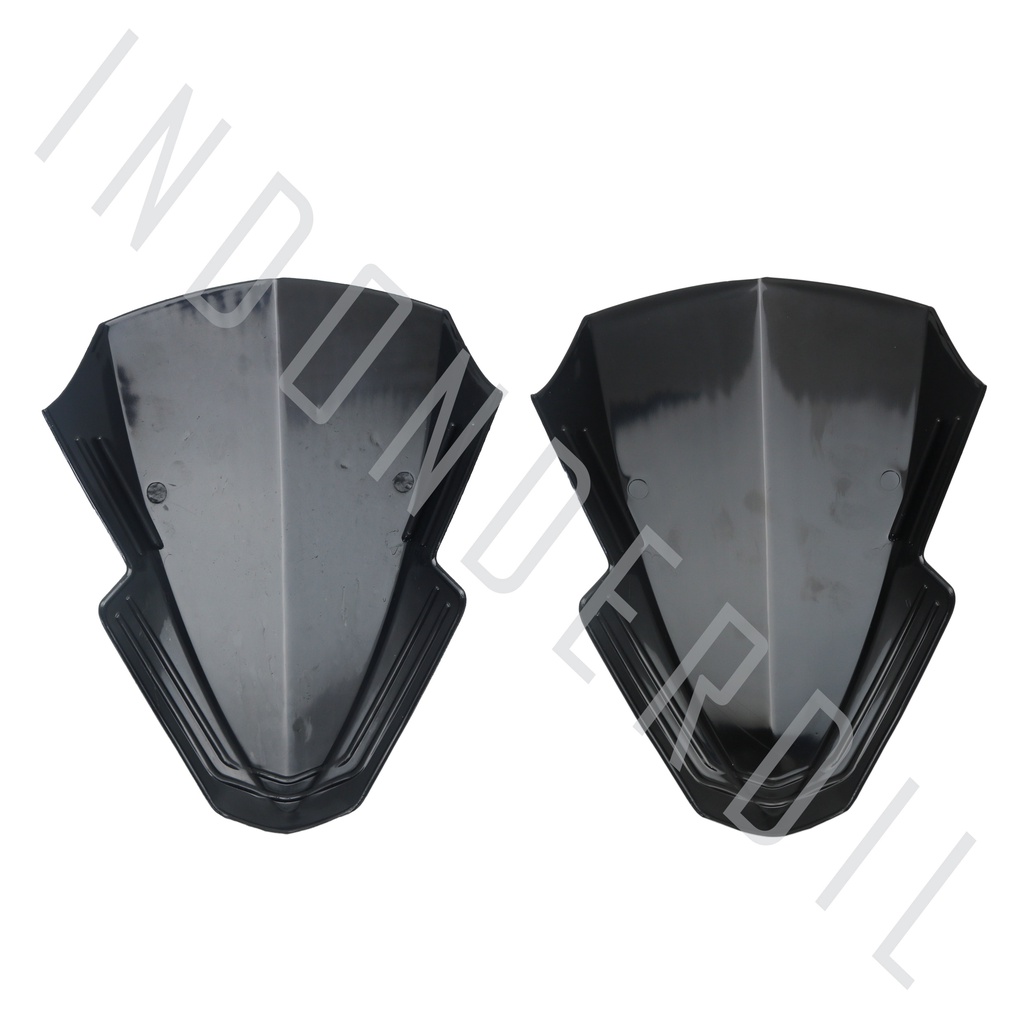 Visor Vario 160 LED New ABS 2021 Hitam-Karbon Windshield-Winsil-Winshild-Wind Shield-Sil-Shild-Carbon