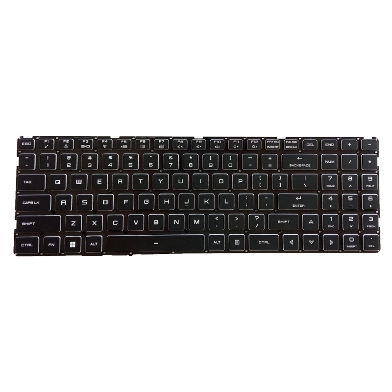 Zzz US Laptop Bahasa Inggris Backlit Keyboard Notebook Untuk MACHENIKE F117-VB F11F-S S11 Si3 S6CP Untuk Thor 911 X6 Diganti Keybo