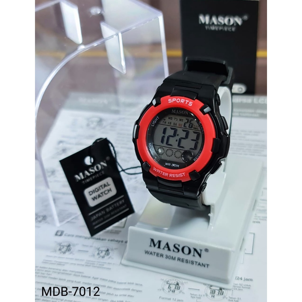 Jam Tangan Pria dan Wanita Mason 7012 Original