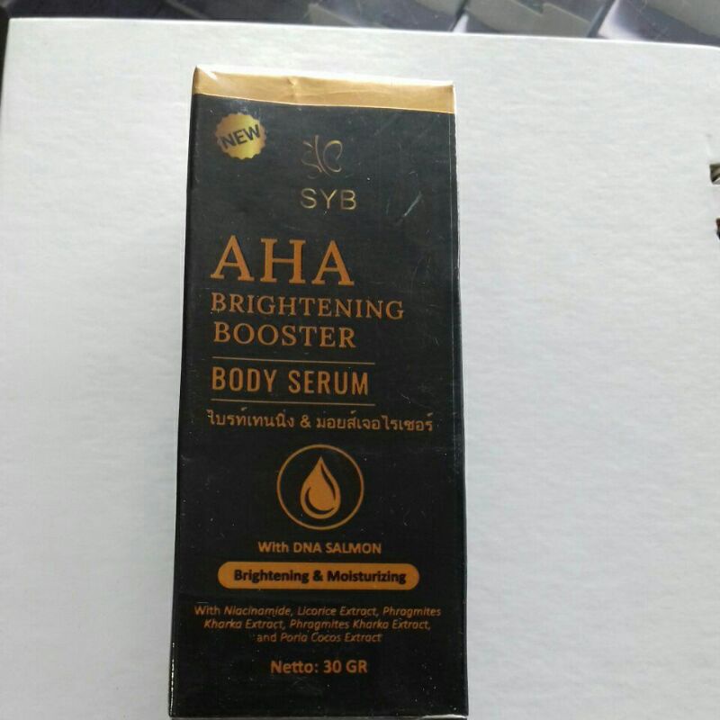 Syb AHA Brightening Booster Body Serum