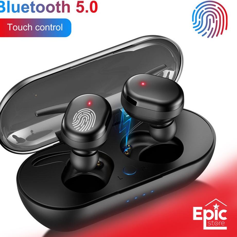 Best Stock Headset bluetooth full bass TWS Y30 asli earphone Bluetooth Original henset Murah TWS Tru