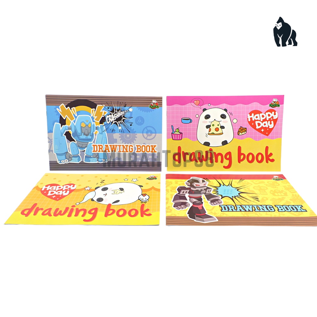 

Buku Gambar Dodo A4 / Drawing Book by Sidu Ecer Satuan [PER PCS]