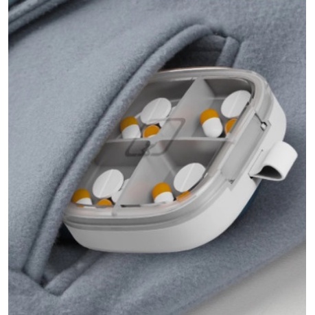 Diskon Kotak Obat Harian / Kotak Obat Travel / Kotak Obat Mini 4 Sekat