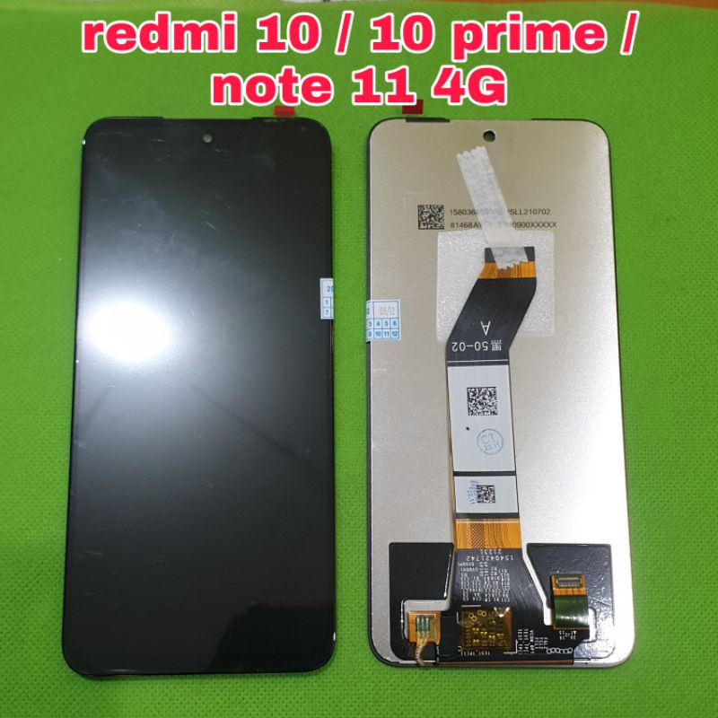 lcd ts touchscreen xiaomi redmi 10 / redmi 10 prime / redmi note 11 4G incell