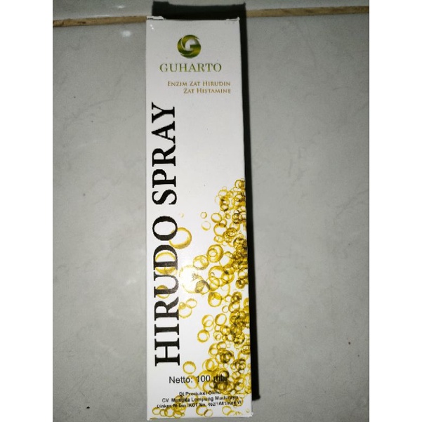 hirudo spray origina pak Guharto 1 liter