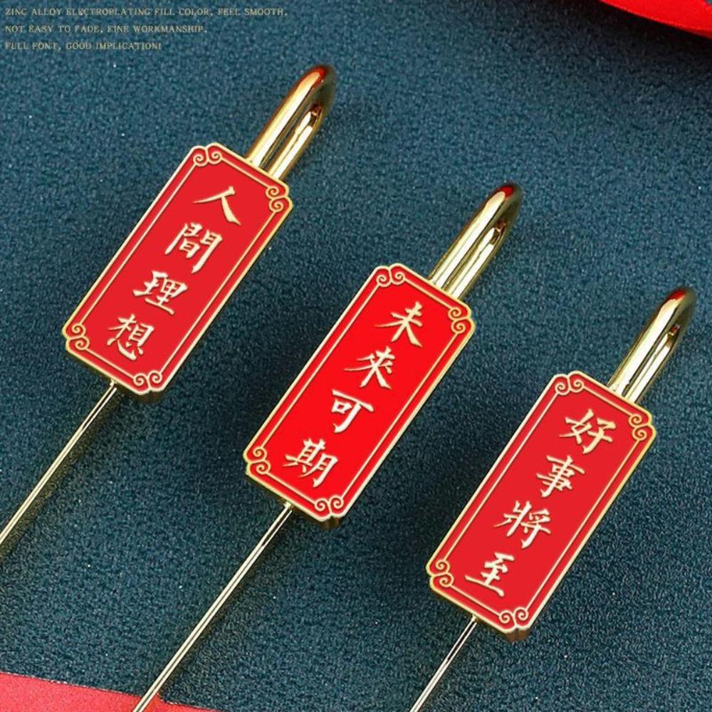 Lanfy Metal Bookmark Kreatif Gaya Cina Kantor Siswa Sekolah Hadiah Wisuda Penanda Pagination