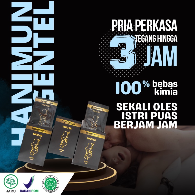 Hanimun Gentel Gel Original Obat Herbal 100% Ampuh
