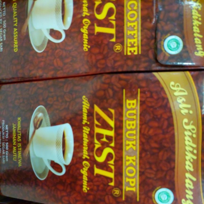 

Bubuk Kopi ZEST 500gram