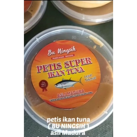 

PETIS MADURA ASLI IKAN TUNA SUPER 1 "BU NINGSIH