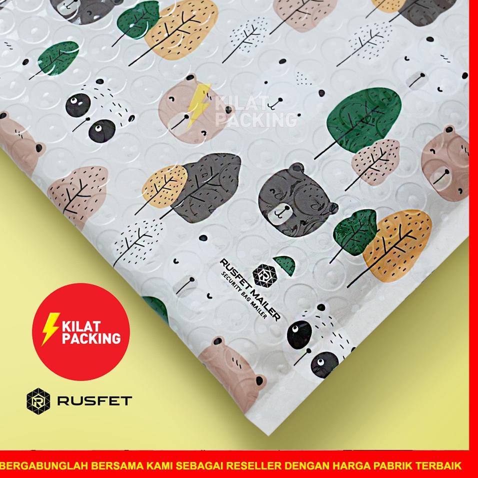 

N(7W♥☞) AMPLOP BUBBLE MURAH | BUBBLE MAILER | POLYBUBBLE RUSFET MURAH MOTIF ANIMAL DAN GLOW amanah