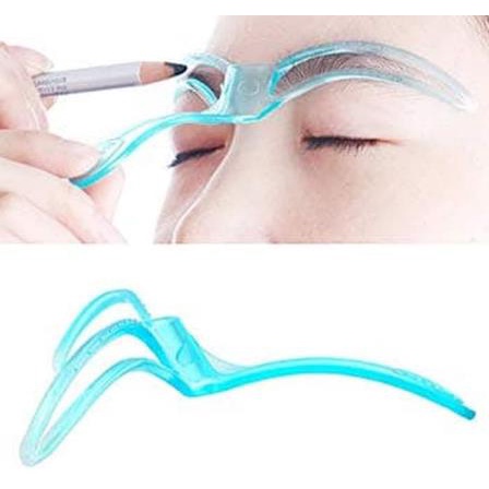 ^ KYRA ^ Cetakan Alis Gagang Eyebrow Template - Kualitas Bagus