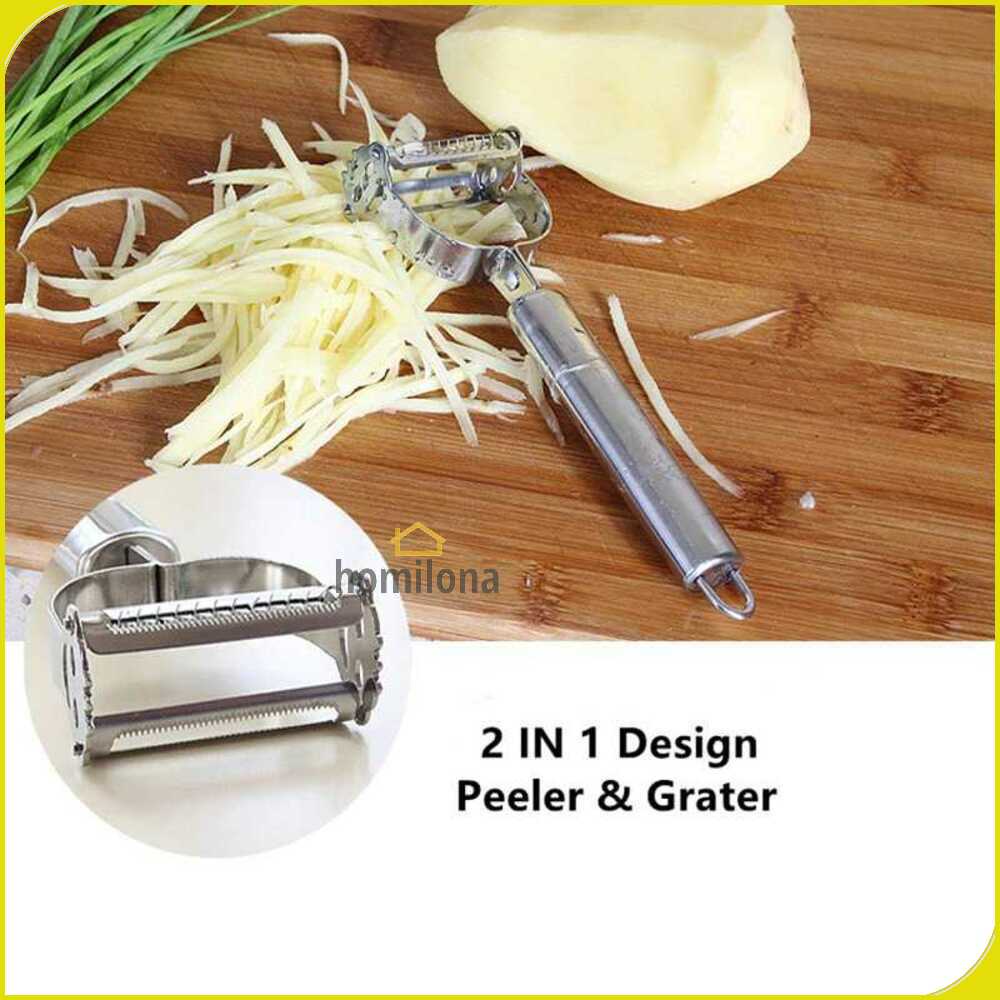 Gua Pao Pisau Pengupas Buah Sayur Peeler Multifunction - YYC770