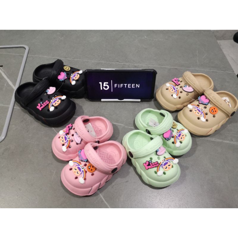 NEW ! ! BIG SALE！！Size：18-29 Sandal Sendal Anak Perempuan Usia 0- 4 Tahun LOL Bahan Eva Karet / BABY Girl 6130-5