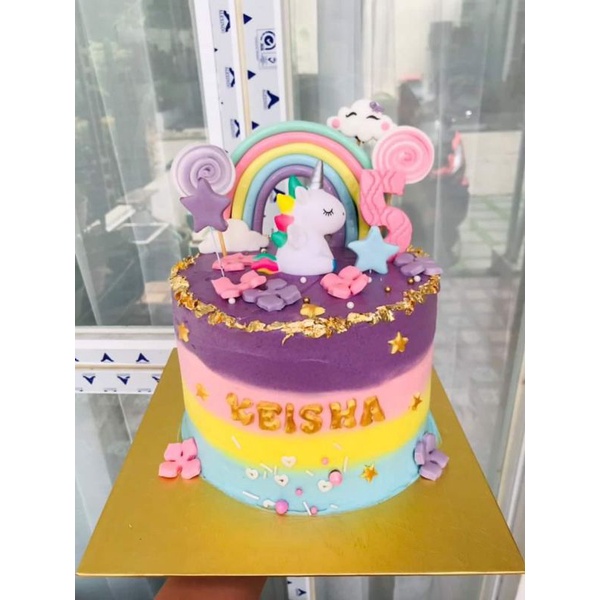 Jual kue ulang tahun unicorn /kue tart ultah | Shopee Indonesia