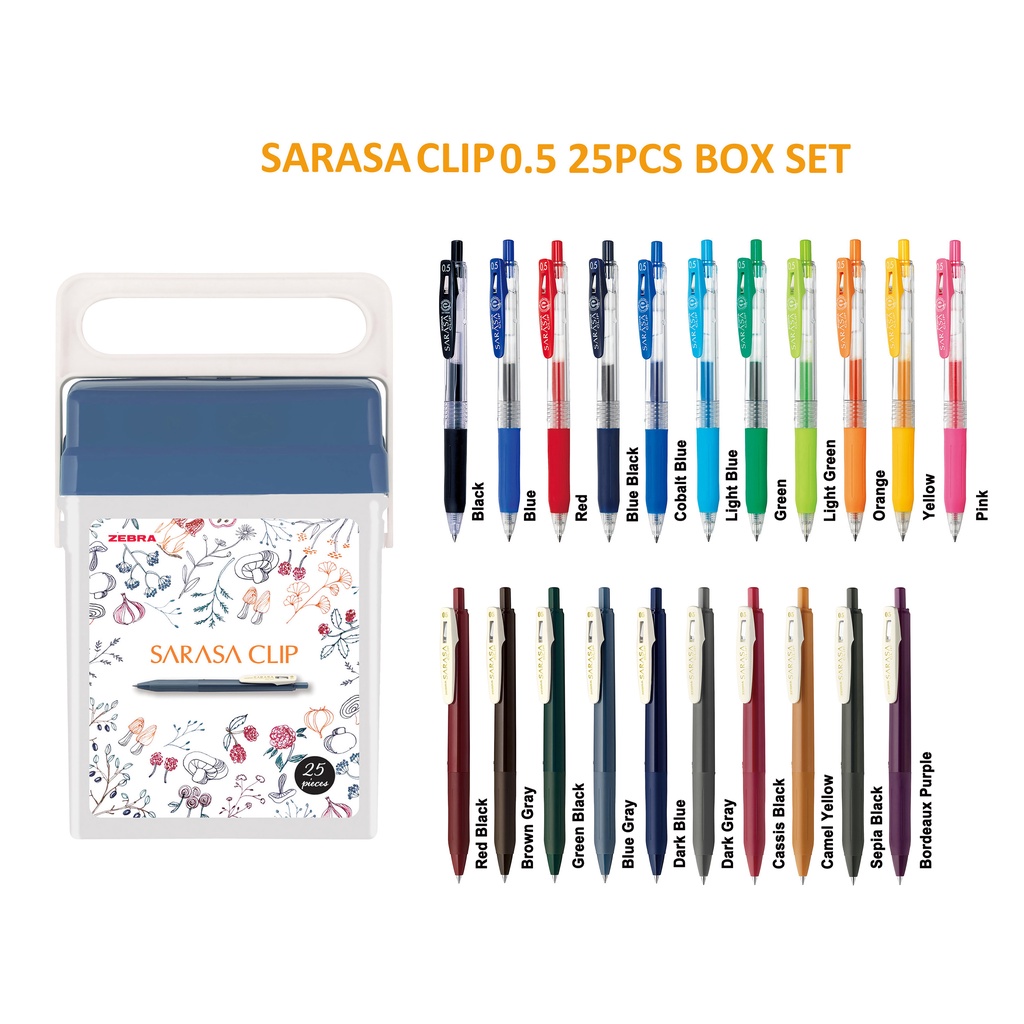 

BOLPEN SARASA CLIP 0.5 - SET ISI 25PCS