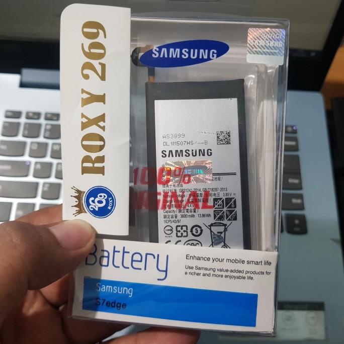 Batre SAMSUNG S7 Edge Original Ori Batrei Batrai Battery Batu S7edge