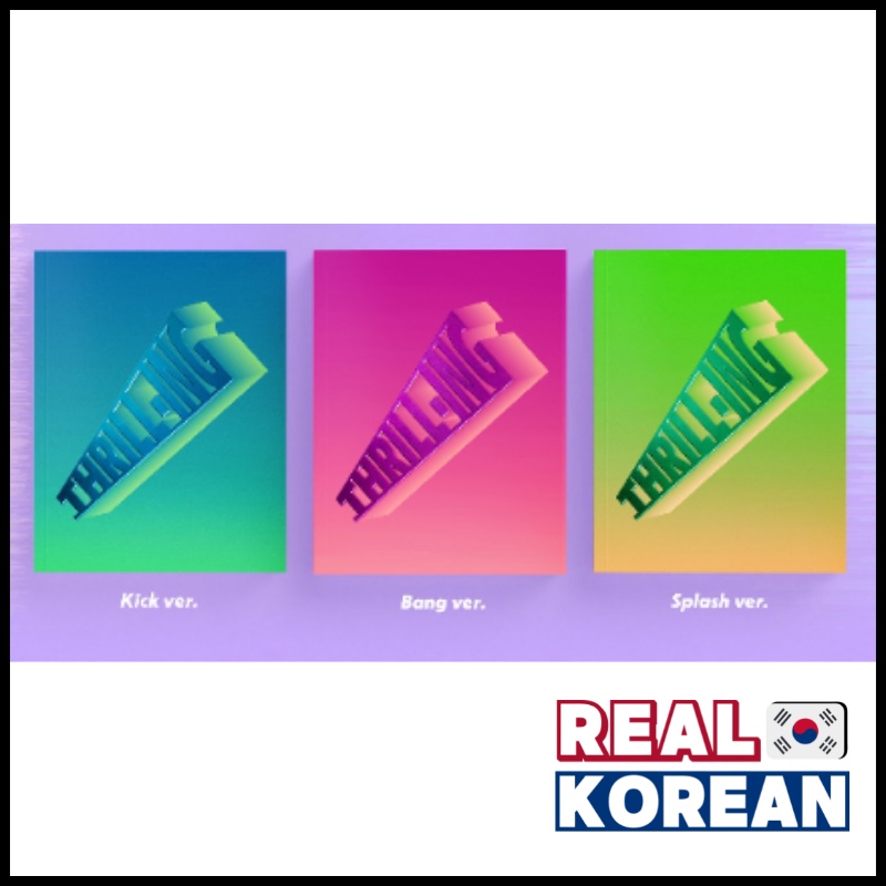 THE BOYZ Album - THRILLING [ALBUM SEALED READY STOCK]