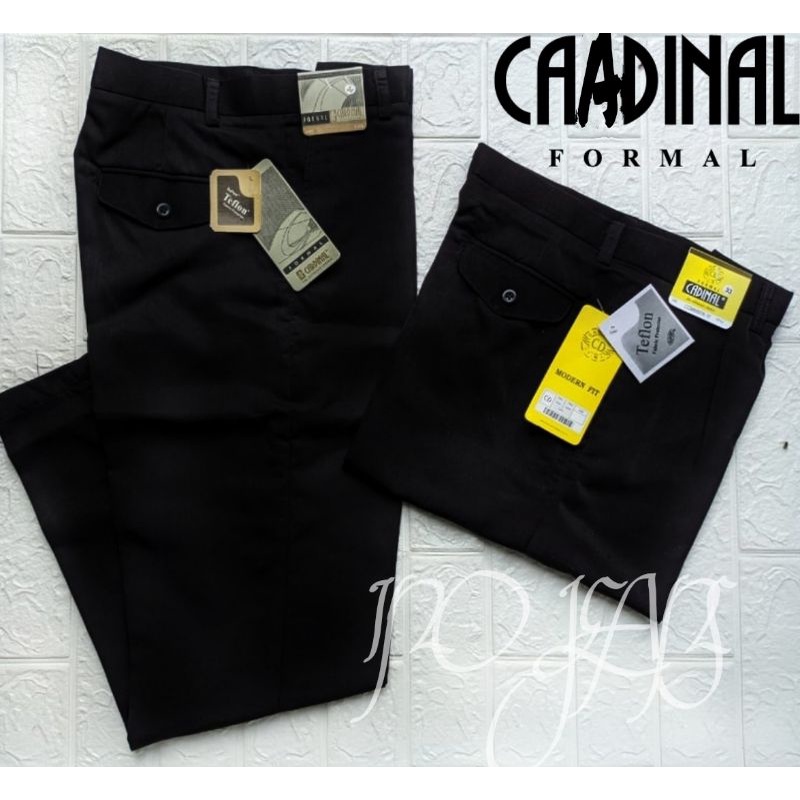 Celana Formal Pria Kerja Standart Kantor Bahan Kain Teflon Size 27-38 termurah adem