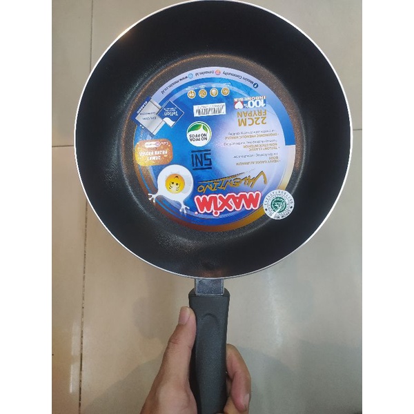frypan MAXIM Teflon wajan anti lengket panci penggorengan 22cm