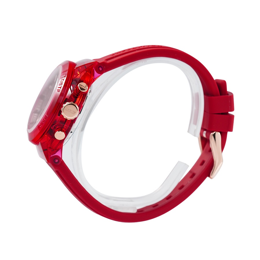 ORIGINAL Jam Tangan Wanita Expedition Double Time E 6831 / E6831 / 6831 Garansi Resmi 1 Tahun, Rubber